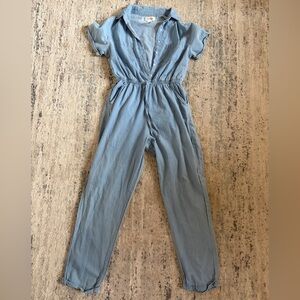 Jessica Simpson Light Blue Denim Jumpsuit